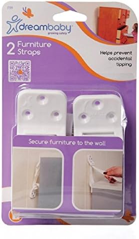 2 Pack Furniture Straps, White