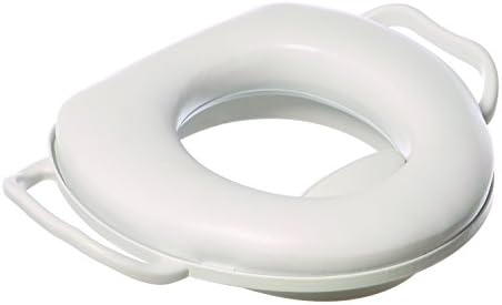 Potty Toilet Seat, Softly Padded with Grip Handles