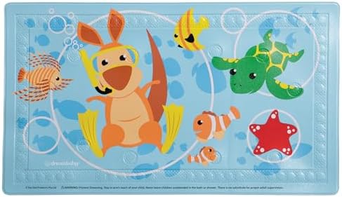 Non Slip Baby Bath Mat with Heat Sensing Indicator