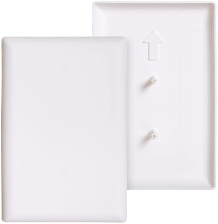 CoverPlug Paintable Outlet Plug Cover for Baby Safety -Electrical Wall Plate Socket Guard Protector- Baby Proof Outlet Covers (2 Pack)
