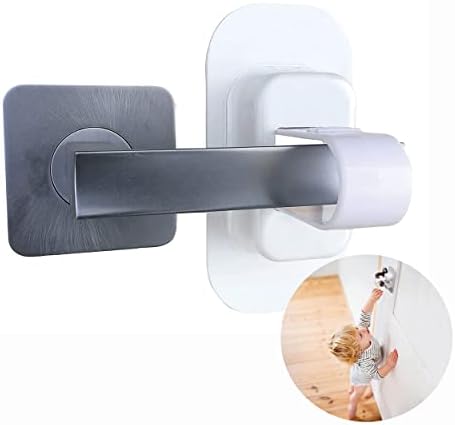 Adhesive Lever Door Handle Lock