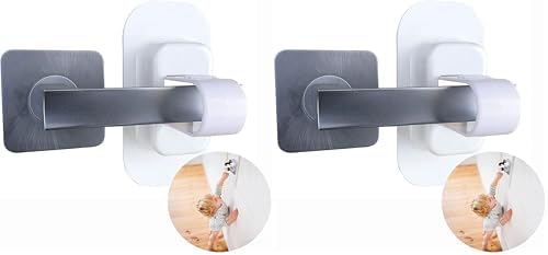 Adhesive Lever Door Handle Lock
