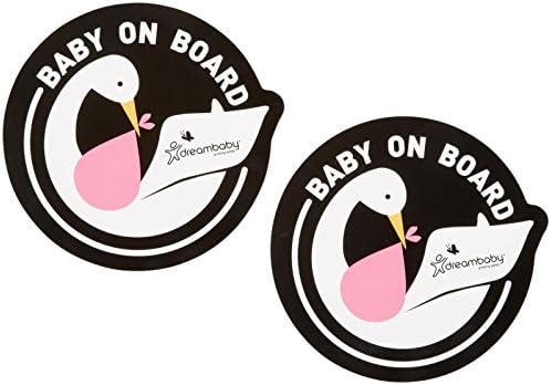 Baby on Board Adhesive Stork Decal