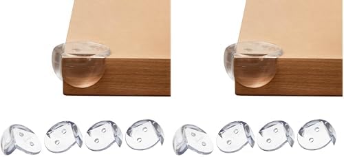 Deluxe Corner Cushions, 4-Count, Clear (Pack of 2)