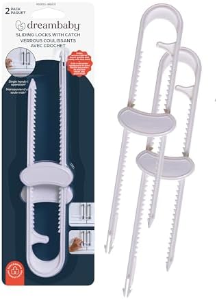 Sliding Cabinet Handle Door Lock- 2 Pack