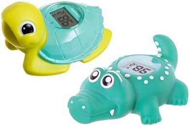 Turtle + Croc Baby Bath Thermometer
